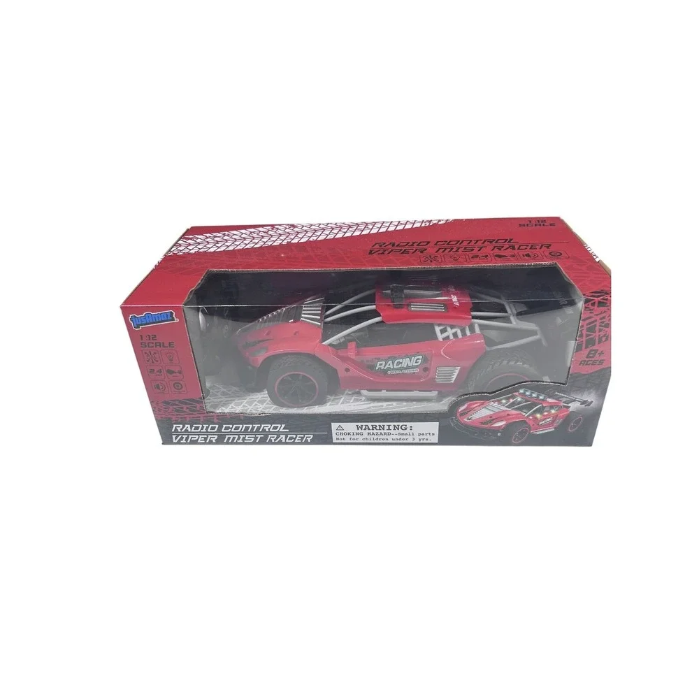 Jusamaz Remote Control Viper Mist Racer 1:12 Scale Red Modern Car RC  High Speed